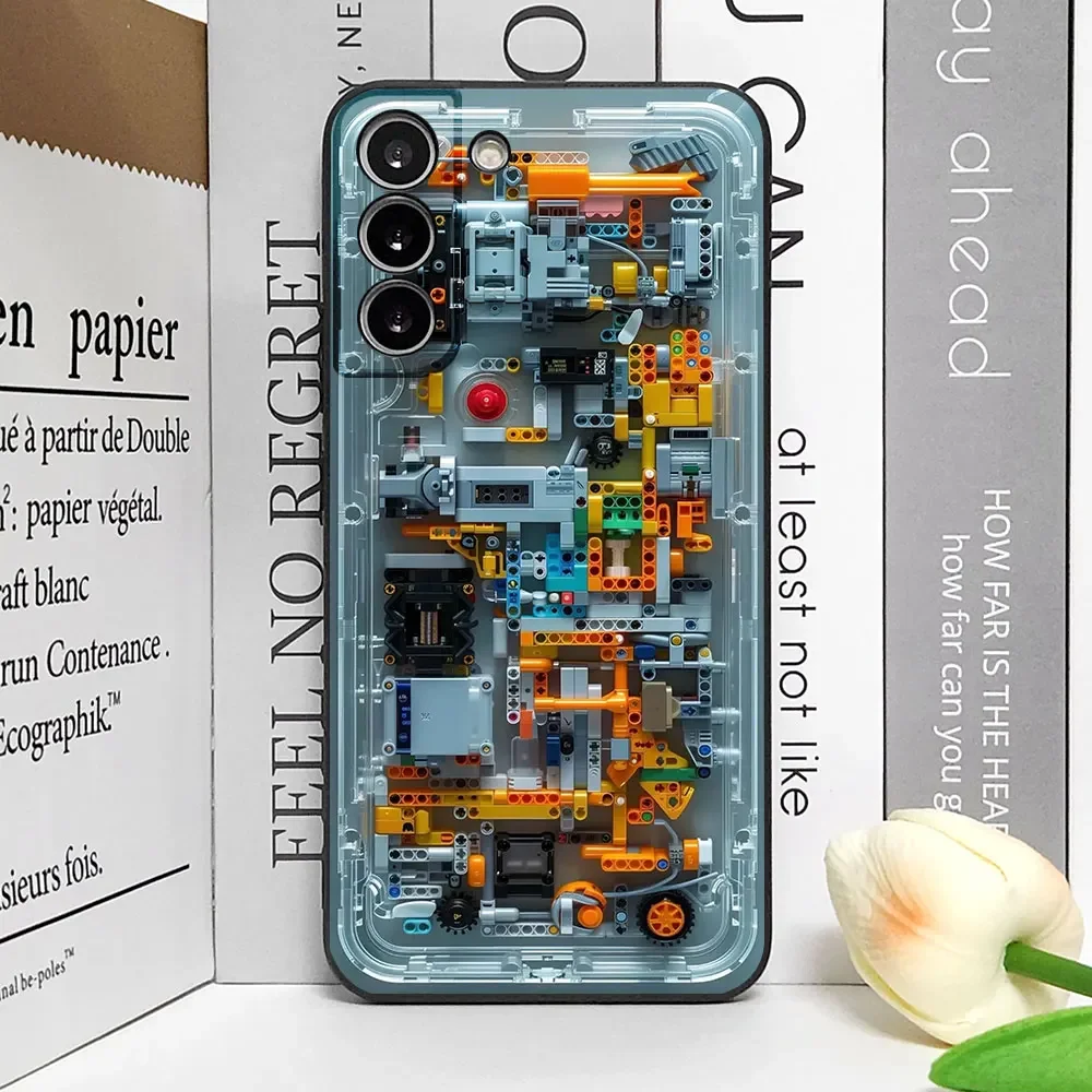 Advanced Circuit Board Pattern Phone Case - Soft Cover Art Design