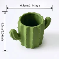 1 creative multifunctional cactus pen holder, suitable for students and offices, and can also be used as a storage container. 6