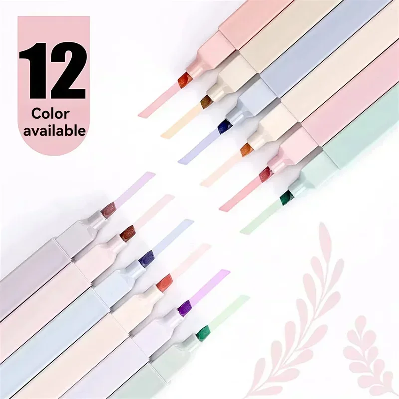 Soft Tip Highlighters Pen Art Drawing Graffiti Marker Pen Colorful Fluorescent Pen Student Stationery School Supplies art marker