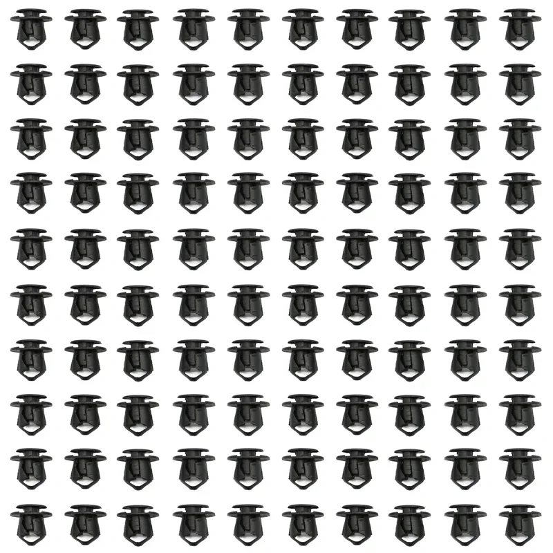 100PCS Car Fender Rivets B28 High Density Nylon Clip Fit For ATV UTV For Can Am Maverick/ Commander/ Outlander