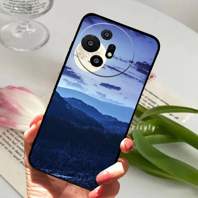 TCL 50 XL Shockproof Soft TPU Silicone Phone Cover - Cartoon Animal Design