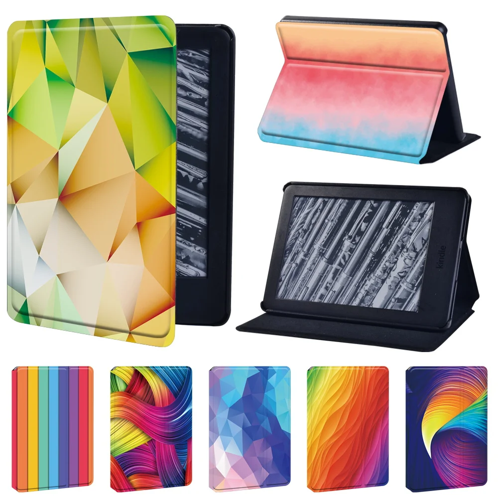 Per Kindle Paperwhite 5 11Th/Kindle Paperwhite 1 2 3 4/Kindle 10Th Kindle 8Th Gen Pu Custodia Pieghevole Per Tablet In Pelle