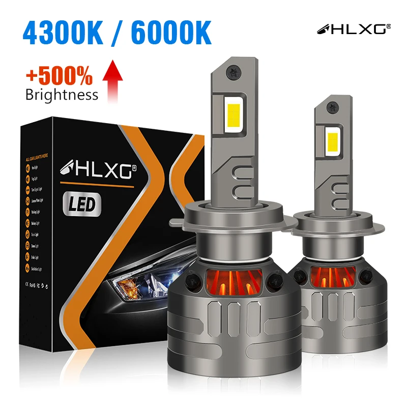 Turbo H7 H4 Led Headlight 4300K 6000K 120W 60000LM H1 9012 HIR2 Headbulb Hb3 Hb4 Auto Lamps H8 H9 H11 9005 9006 Fog Light led car lights led lights led bulbs led headlights led car headlights car headlamps