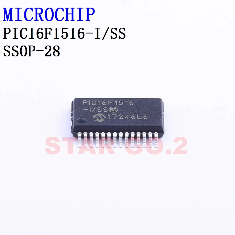 

5PCSx PIC16F1516-I/SS SSOP-28 MICROCHIP Microcontroller