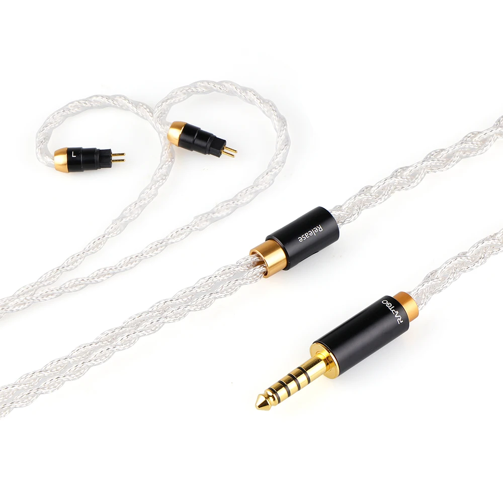 

RAPTGO Release Jointly-designed 4.4mm Shield Upgrade Headphone Cable Litz Taiwan Single Crystal Copper