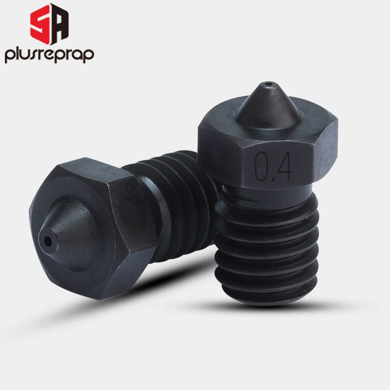 Bico de para Impressão Pei Peek Fibra de Carbono 1.75 mm Filamento 5aplus v6 Qualidade Superior Aço Inoxidável - Imagem 5