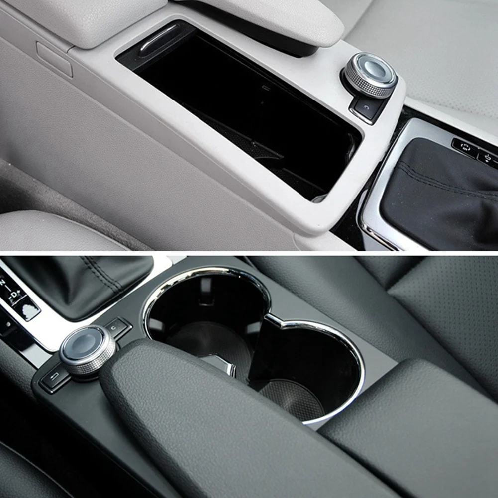 Auto Center Console Cup Holder Decorative Cover 2046800307 is Suitable for C-Class Armrest Box Panel-A