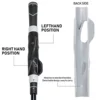 Golf Grip Training Aid Golf Club Handle for Swing Grip Trainer Left Right Hand Practice Aid,Black 2