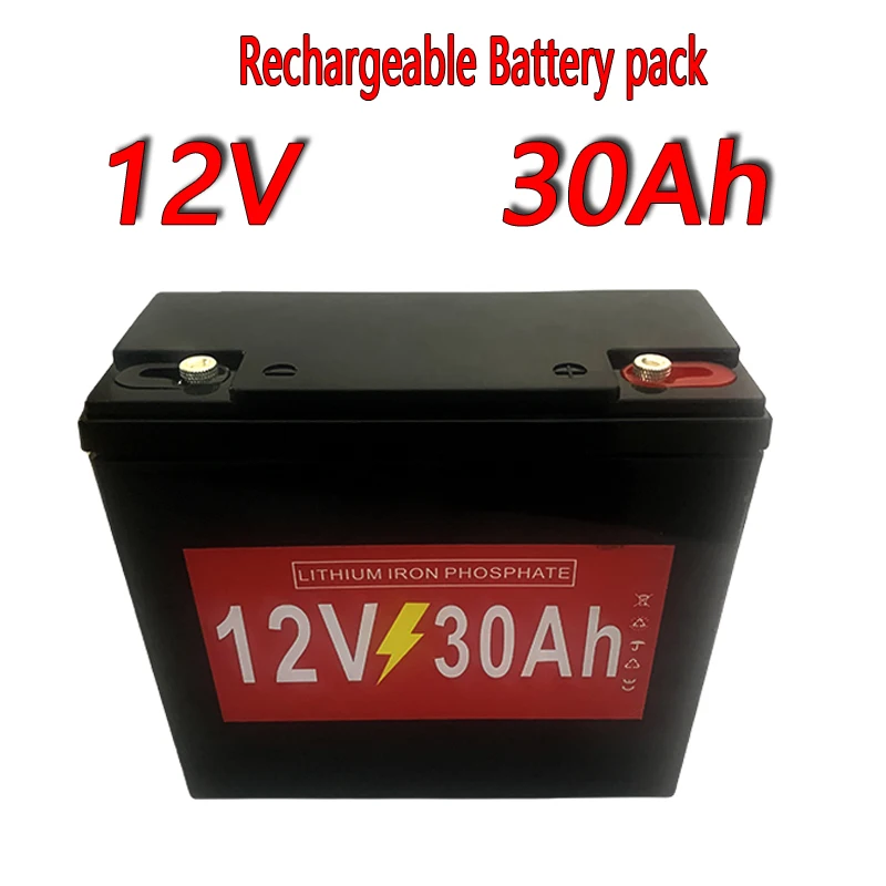 

Battery pack 12V 30Ah For Electric sprayer, children's toy car, solar street lights, emergency lights andother small equ