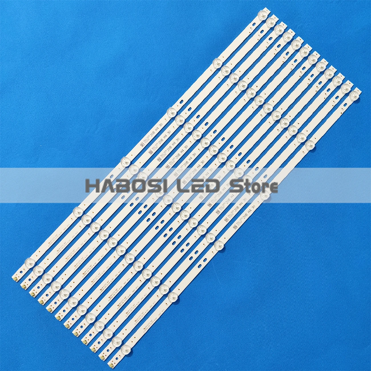 12pcs LED JL.D65061330 031DS M V02 65D3 6X12 HRS SQY65D3 6X12 2W MCPCB 12mm V2 HV650QUB-F9A RTU6549 C A2008 RNSMU6536 RNSMU6540 2