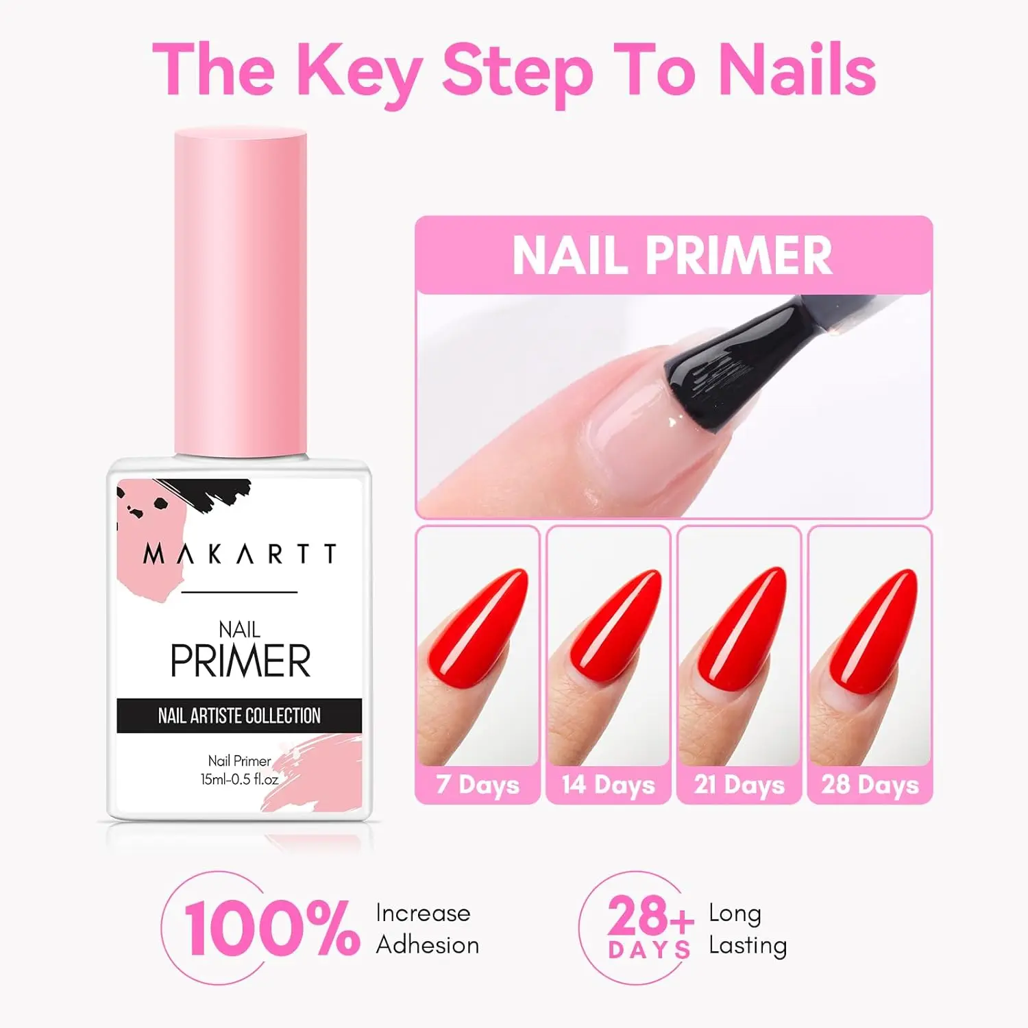 Nail Prep Dehydrator and Primer Quick Dry Hema-Free Gel Polish Acid-Free Bond Primer Natural Dehydrator Acrylic Powder Supplies nail primer nail dehydrator