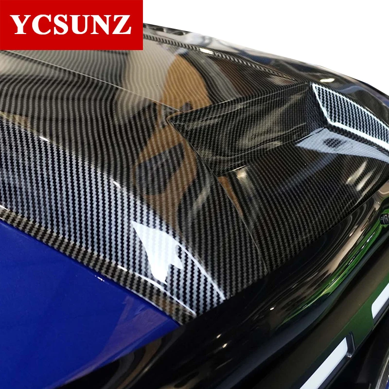 carbon fiber Bonnet Scoop For Ford Ranger T7 T8 Wildtrak For Ford Everest Endeavour Double cabin