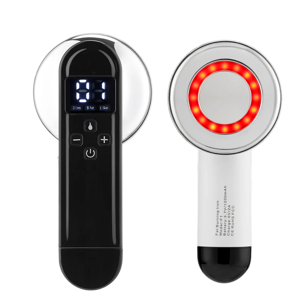 9 IN 1 EMS Fat Burner Body Slimming Massager Weight Loss RF Frequency Radio LED Infrared Skin Lifting Remove Wrinkles and Scars