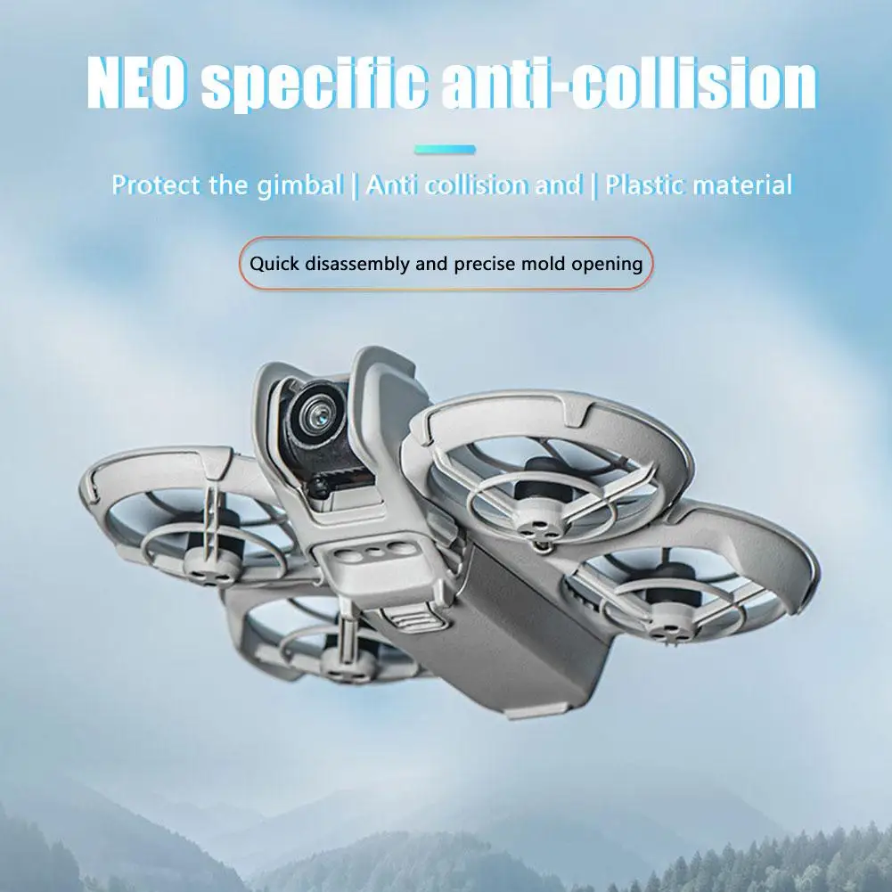 Description Picture 2 of itemProtector For DJI NEO Camera Bumper Gimbal Camera Lens Guard Bump-resistant Plastic Accessories Quick Easy Installation