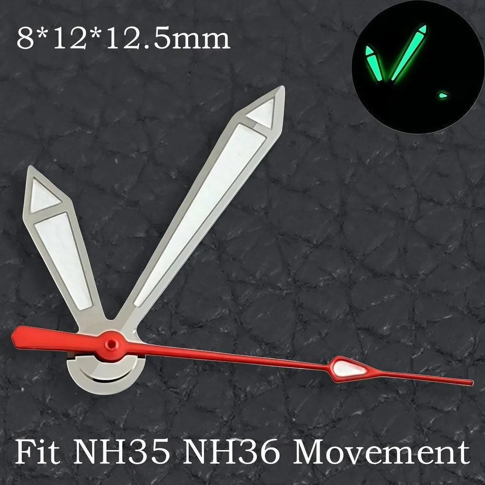 High Quality Green/Blue Super Luminous Watch Hands - Premium Watch Accessories Pointer