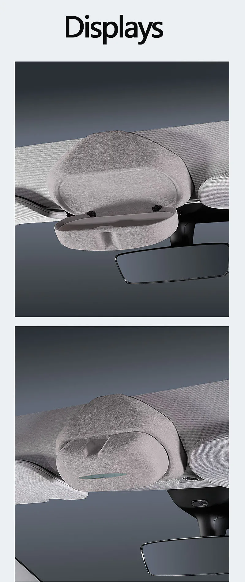 For Tesla Model Y&Model 3Highland Glasses Case Organizer Box Auto Interior Acces