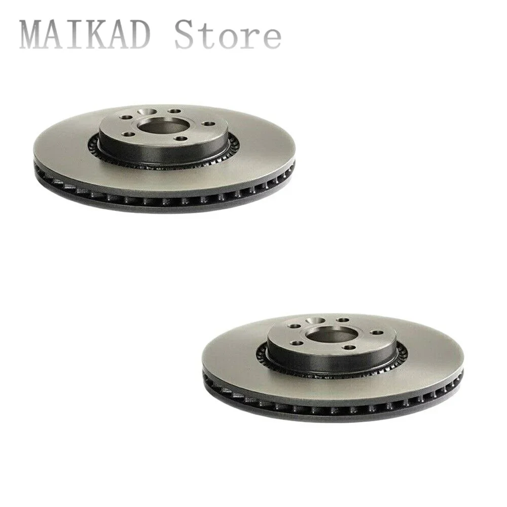 2012- 1pair/2PCS Front brake disc Set Brake Rotor for Land Rover Range Rover Evoque L538 LR007055