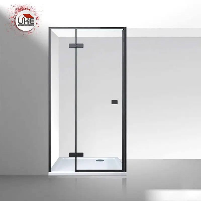 Shower Screen Square Sliding Door Partition Domestic Bathroom Customization Minimalist Shower Rooms 3
