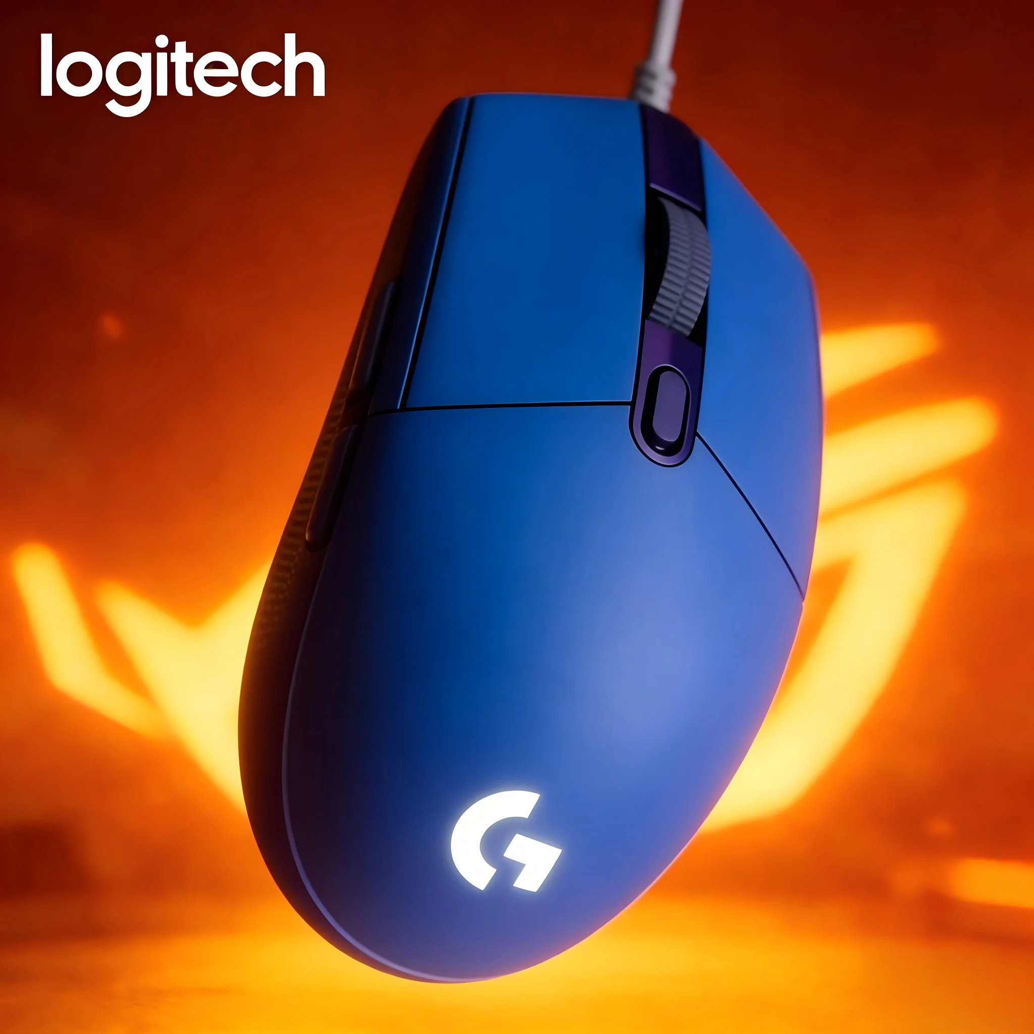 Logitech G203 Wired Dual Mode Silent Gaming Mouse Designed For Tablet 