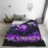 Gojo Satoru JJK Anime Blankets Flannel Decoration Multi-function Super Warm Throw Blanket for Home Car Quilt 2