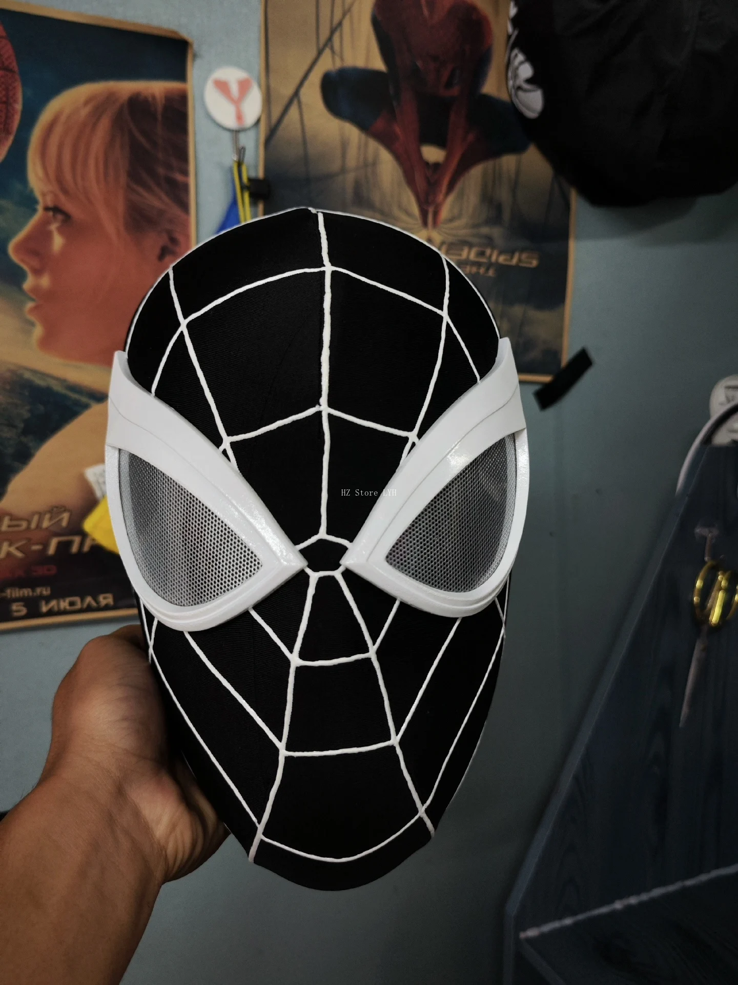 スパイダーマン　マスク　　コスプレ　1/1　 3Dシェルマスク　2024 スパイダーマン マスク コスプレ 1/1 3Dシェルマスク SpiderMan