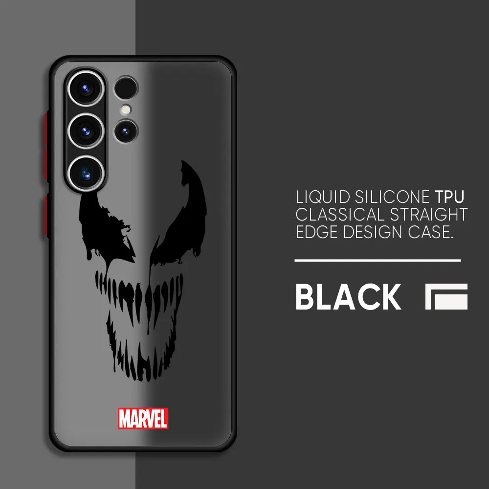 thumbnail image 1 of Funda de teléfono para Samsung Galaxy S23 FE S20 FE S9 S21 S22 S24 Plus S23 Ultra S10 Plus Marvel Spiderman Ironman, cubierta parachoques de lujo, 1 of 5