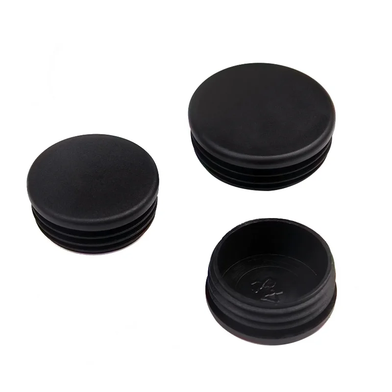 2-20pcs Thicken Round Plastic Blanking End Cap 16 19 22 25mm Chair Table Feet Cap Tube Pipe Insert Plug Decorative Dust Cover pipe end cap