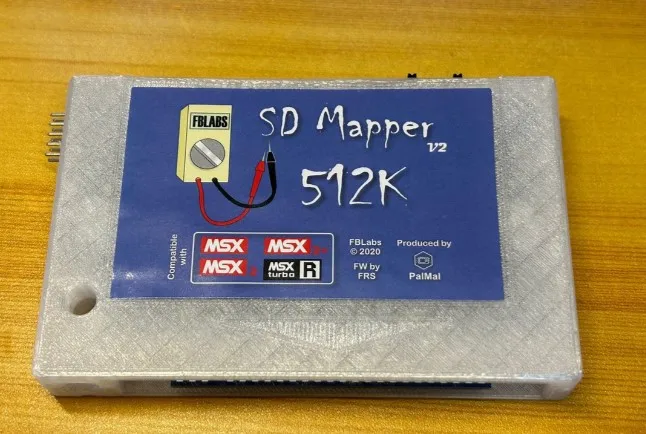 MSX SD Mapper Megaram 512Kb Expansion Interface for MSX MSX2