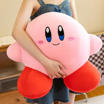 30cm Anime Star Kirbyed Plush Toys Soft Stuffed Animal Doll Fluffy Pink Plush Doll Pillow Room Decor Toys For Children's Gift 1