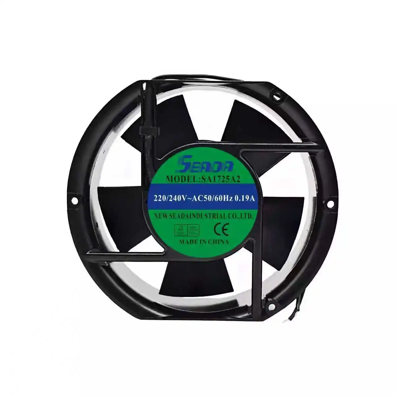 SEADA SA1725A2 AC 240V 0.19A 172x150x51mm 2선식 냉각팬용