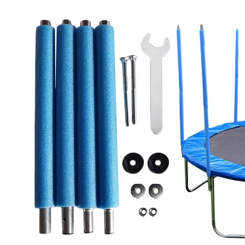 Trampoline Poles Replacement accessories Trampoline Frame Enclosure Poles Trampoline Enclosure Parts Enclosure Straight Tube