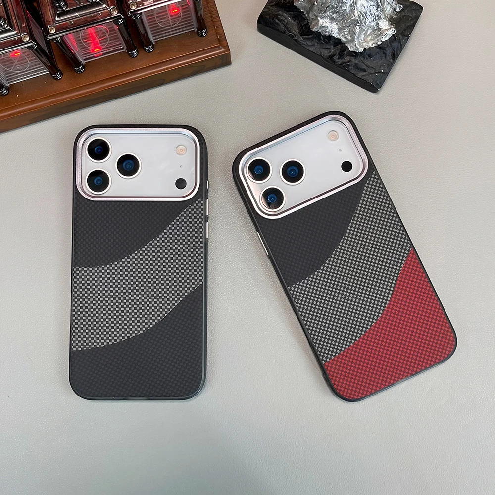 غطاء حماية شفاف من مادة TPU مع إطار عدسة معدني مغن...