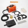 220V Machine Non Gas Shielded Manual Welding Gas Shielded Welding Household Welding Machine American 110V 1.8M 4