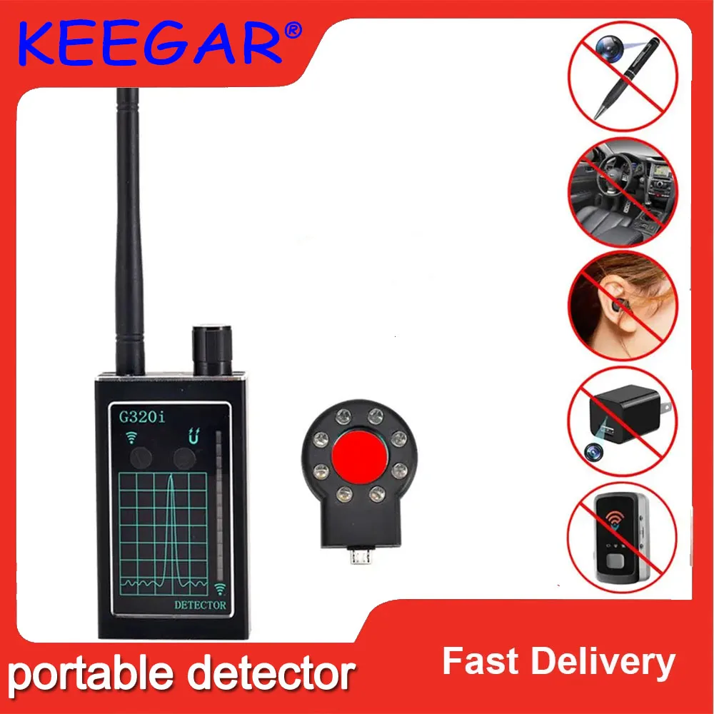 Rilevatore Anti Candid Scansione Gps Gsm Rilevamento A Infrarossi Rf Cercatore Di Telecamere Nascoste Dispositivi Di Hacking Jammer Per Telefoni Cellu