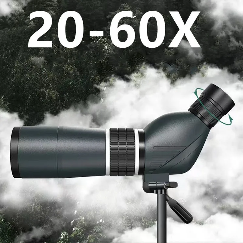 20-60X60 High Power HD Monoculars Telescope Portable Outdoor Spotting Scope Professional Zoom Binoculars Tripod Hunting Teleskop 5 20-60X60 High Power HD Monoculars Telescope Portable Outdoor Spotting Scope Professional Zoom Binoculars Tripod Hunting Teleskop - Image 5
