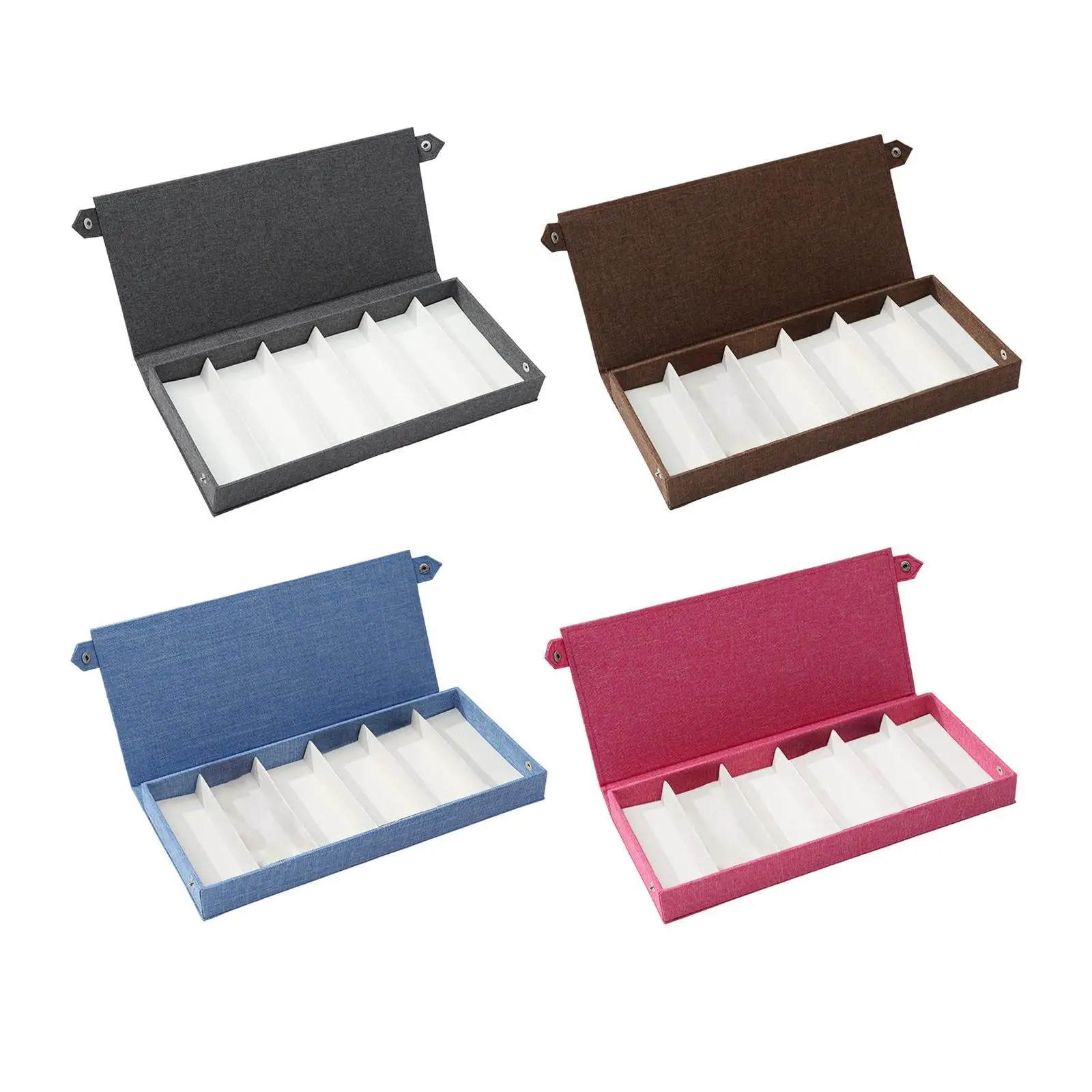 Glasses Display Box Eyeglasses Organizer Portable Glasses Storage Box Showcase