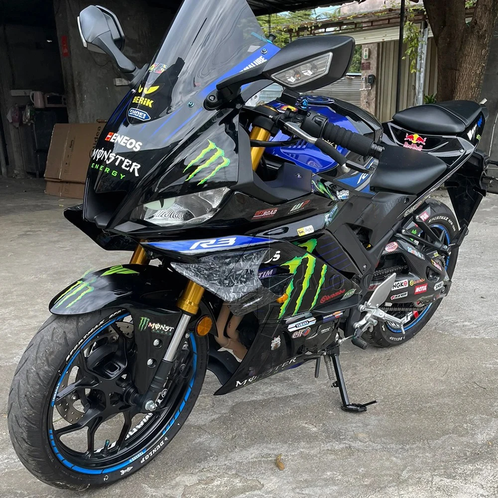 Para YAMAHA YZF R1 R1M 2015-2024 YZF R3 R25 2019-2024 alerón