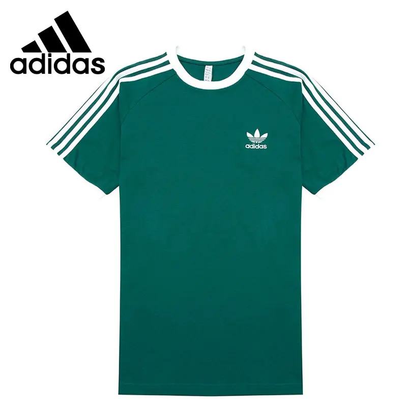 Original New Arrival Adidas Originals 3-STRIPES TEE Men's T-shirts shirt Sportswear - Mobile