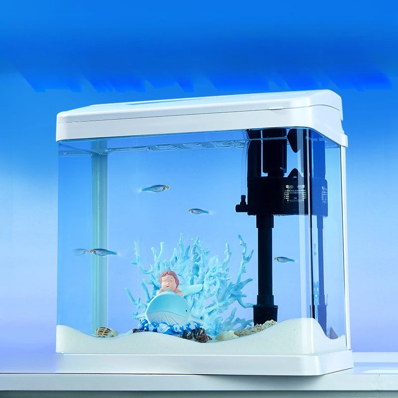 

Filterate Breeding Aquariums Fish Tank Terrarium Circulate Living Room Home Aquariums Fish Tank Peceras Pet Products QF50YG