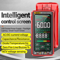 ANENG 683 6000 Counts Digital Multimeter Smart Anti-burn Rechargeable Universal Meter VA Reverse Display NCV Tester Flashlight 1