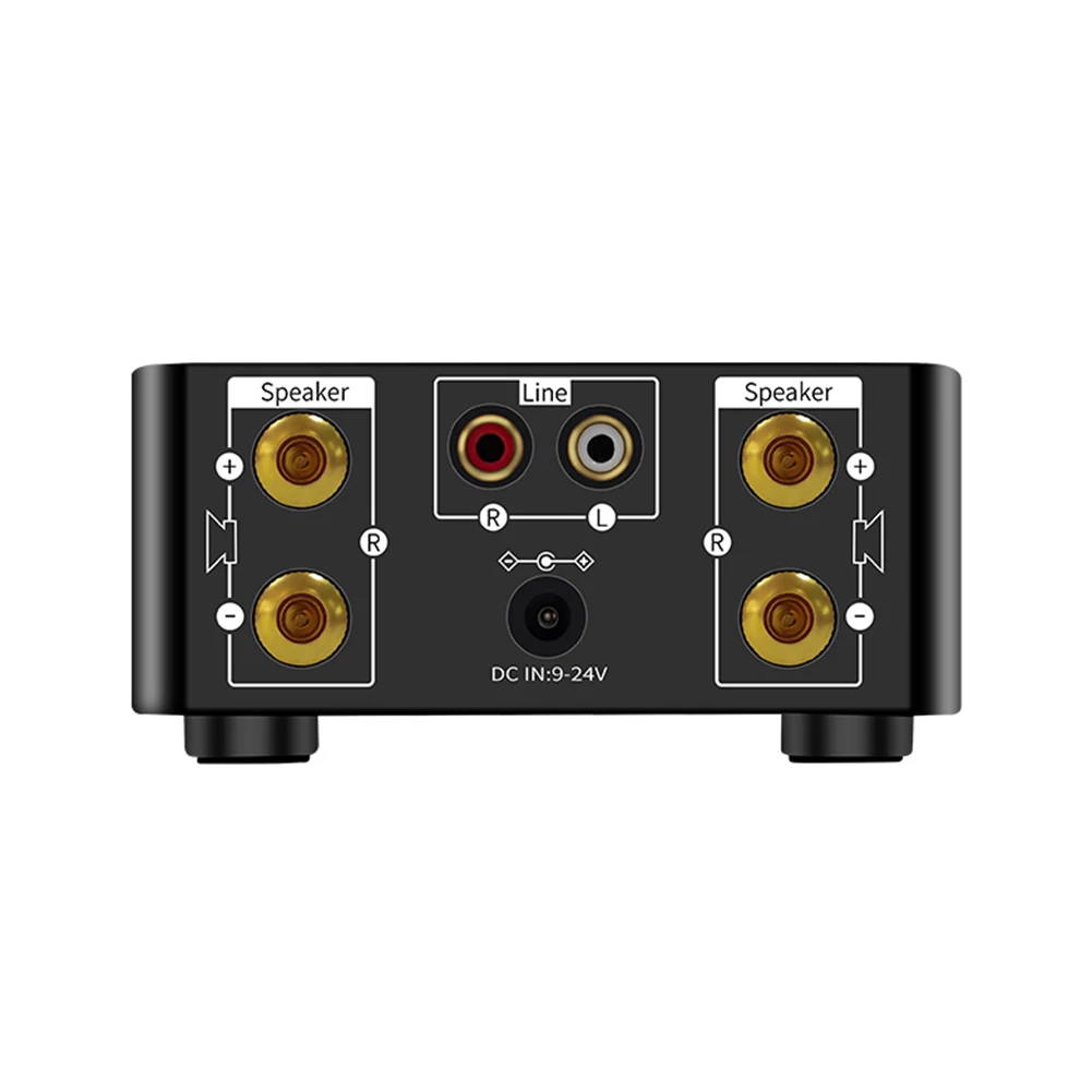 HiFi 미니 앰프 클래스 D 50Wx2 CS8673E 디지털 앰프(디지털 디스플레이 포함) 블루투스 호환 5.0 AUX TF 홈 시어터