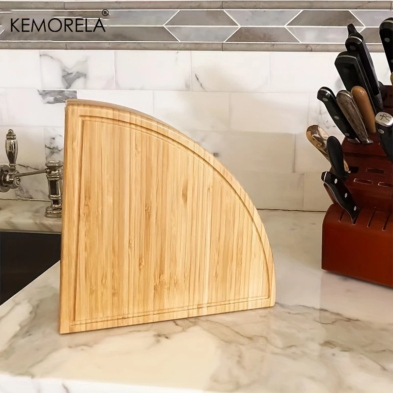 KEMORELA Cheese Board Cutlery Cutter Set with Slide out Drawer - Kitchen Cooking Tools Slicer Fork Scoops Cut Storage Set