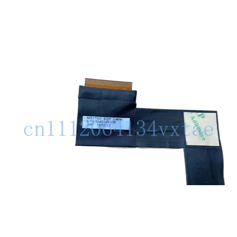MSI MS17GX EDP 케이블용 led lcd lvds 케이블 K1N-3040126-J36 0.1