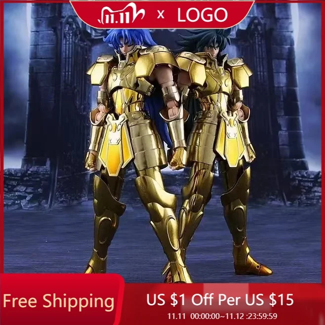 Mc S-Temple Metal Club Gemini Saga Con Testa Kanon Saint Seiya Action Ex Gemini / Geminis / Gemelli Saga Action Figure