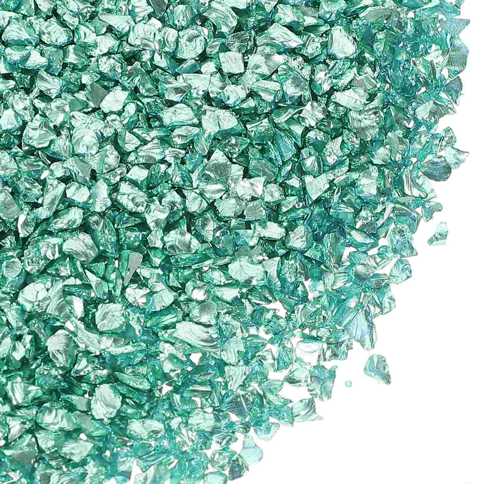 

Nail Gravel Crushed Glass Chip Irregular Chips Accessories Lithops Fragments