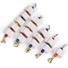Bird Chewing Toy Parrot Beak Grinding Calcium Stone with Bells Bird Cage Accessories Cage Toys for Rat Hamster Chinchilla Rabbit 4