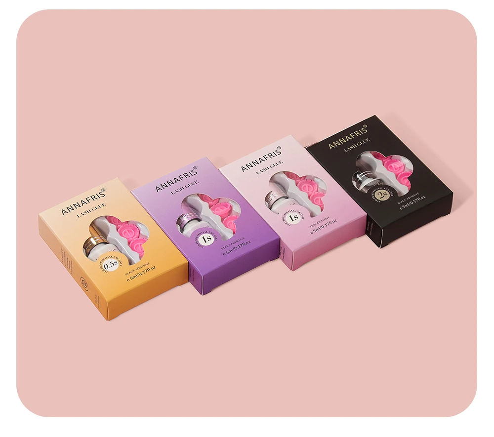 ANNAFRIS 0,5 s schnell trocknender, starker Wimpernverlängerungskleber, 5 ml, Kleberhaltung, 5–7 Wochen, geruchsneutral, falscher Wimpernkleber, Make-up-Werkzeug – Detail 12