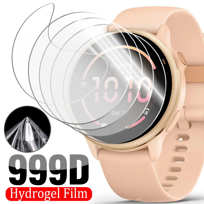 Premium Hydrogel TPU Screen Protector for Smartwatches - Anti-Scratch Soft Film