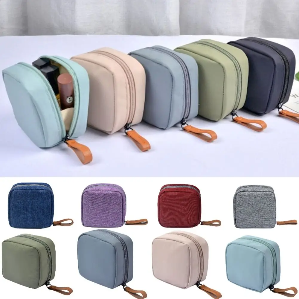 Fashion Multi-Purpose Cosmetic Bag Portable Home Storage Mouth Red Bag Small Coin Bag Outgoing