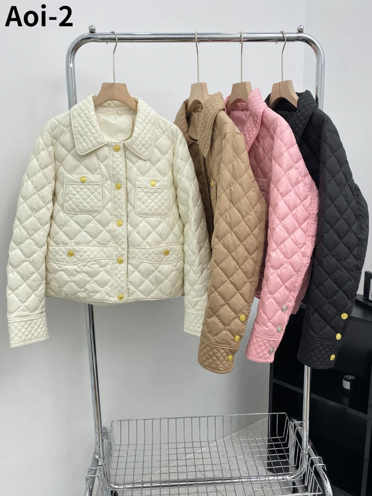 FashionLightweightWhiteDuckDownJacketWomens2023WinterNew